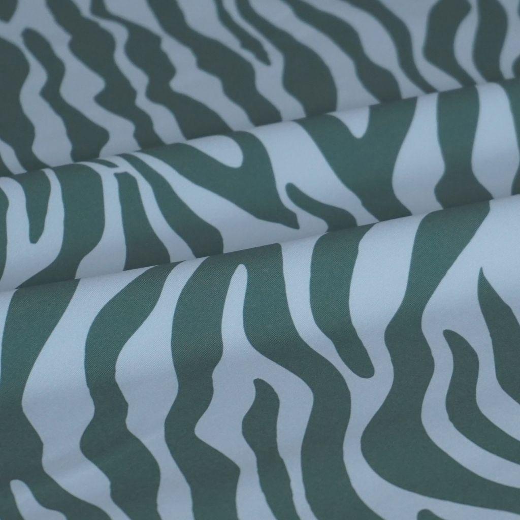 Sport Yoga Jersey Kunstfaser Zebra salbeigrün